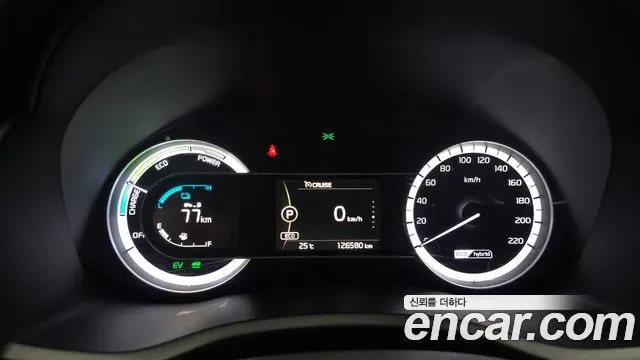 KIA NIRO 2017 — 126 580 км, синий, Корея — под ключ — фото 8