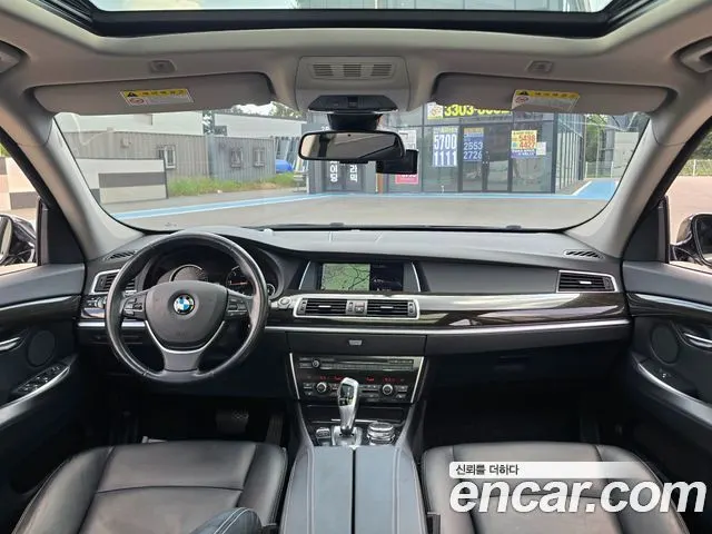 BMW 5 SERIES GT 2016 — 139 000 км, чёрный, Корея — под ключ — фото 7