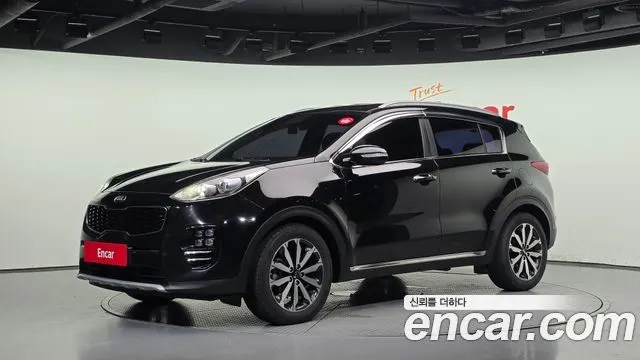 KIA SPORTAGE 2018 — 203 175 км, чёрный, Корея — под ключ — фото 1