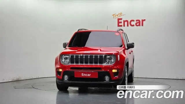 JEEP RENEGADE 2019 — 42 053 км, красный, Корея — под ключ — фото 3