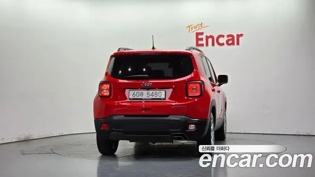 JEEP RENEGADE 2019 — 42 053 км, красный, Корея — под ключ — фото 4