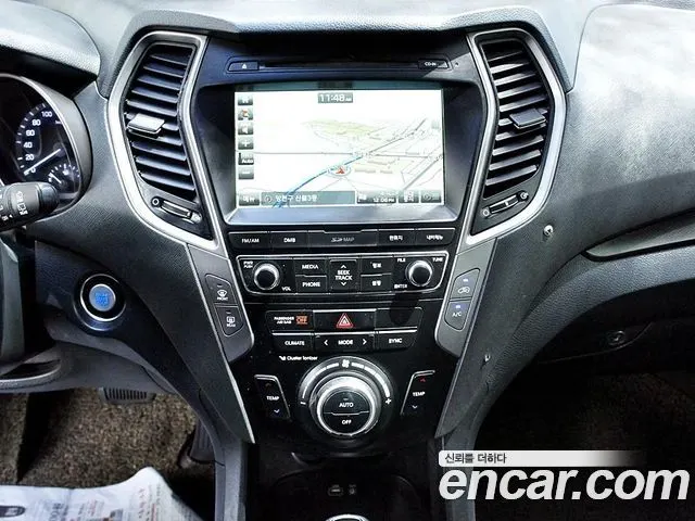 HYUNDAI SANTA FE 2016 — 173 000 км, белый-перламутр, Корея — под ключ — фото 9
