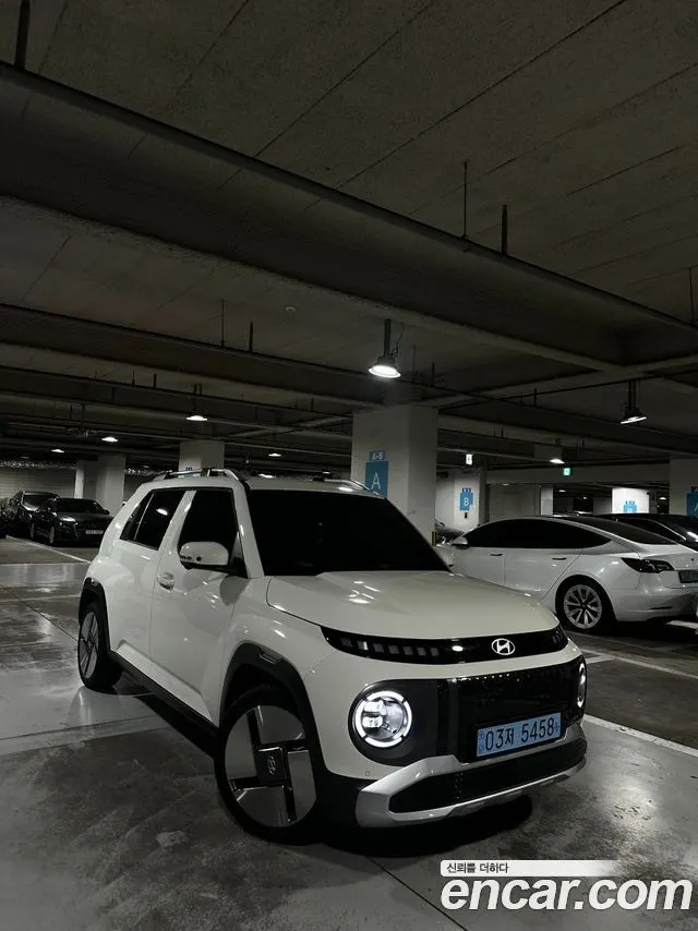 HYUNDAI CASPER ELECTRIC 2026 — 8 000 км, белый-перламутр, Корея — под ключ — фото 1