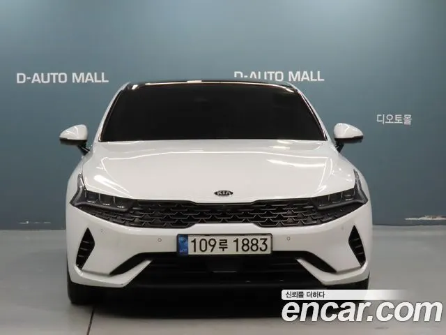 KIA K5 HYBRID 2021 — 73 000 км, белый, Корея — под ключ — фото 3