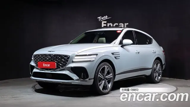 GENESIS GV80 COUPE 2024 — 6 126 км, светло-серебристый, Корея — под ключ — фото 1