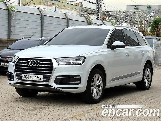 AUDI Q7 2019 — 144 795 км, белый, Корея — под ключ — фото 2