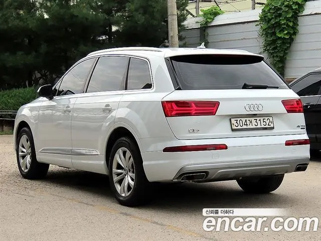 AUDI Q7 2019 — 144 795 км, белый, Корея — под ключ — фото 3