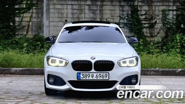BMW 1 SERIES 2018 — 134 632 км, белый, Корея — под ключ — фото 4