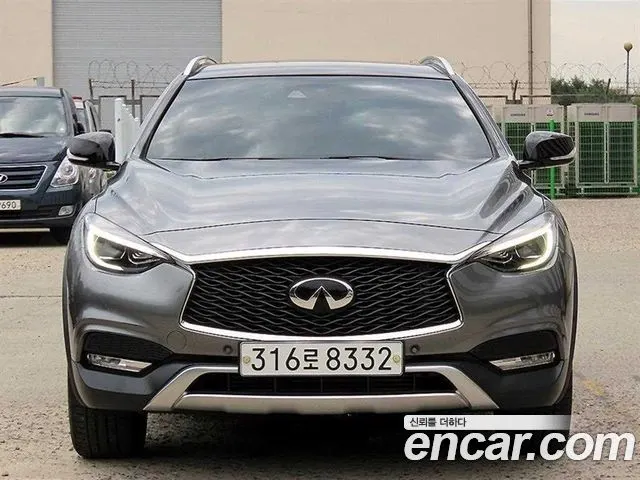 INFINITI QX30 2019 — 36 886 км, серый, Корея — под ключ — фото 12
