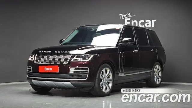 LAND ROVER RANGE ROVER — из Кореи под ключ