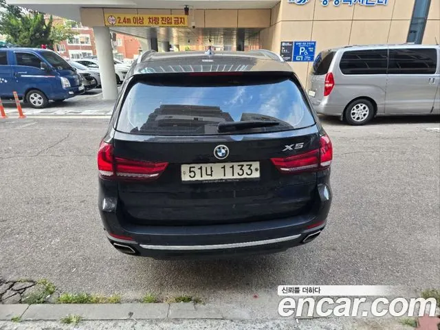 BMW X5 2018 — 290 000 км, чёрный, Корея — под ключ — фото 7