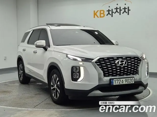 HYUNDAI PALISADE 2021 — 135 643 км, белый, Корея — под ключ — фото 4