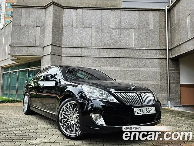 HYUNDAI EQUUS 2015 — 157 344 км, чёрный, Корея — под ключ — фото 6