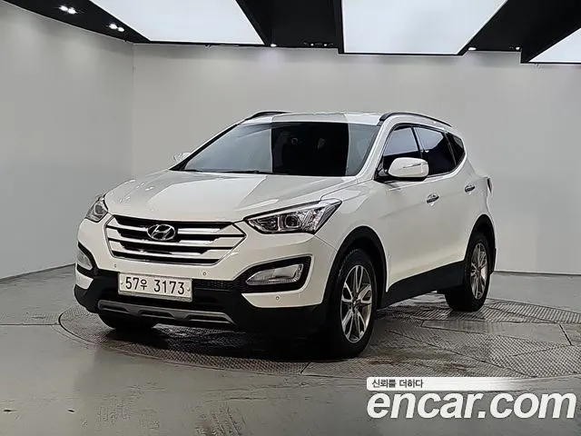 HYUNDAI SANTA FE 2013 — 205 000 км, белый, Корея — под ключ — фото 11