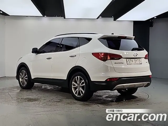 HYUNDAI SANTA FE 2013 — 205 000 км, белый, Корея — под ключ — фото 3