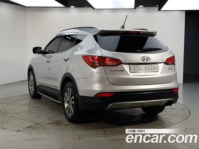 HYUNDAI SANTA FE 2013 — 191 000 км, серебристый, Корея — под ключ — фото 3