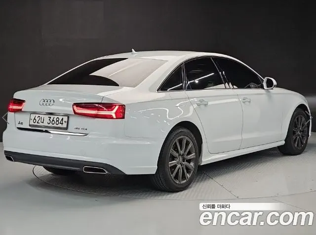 AUDI A6 2016 — 144 580 км, белый, Корея — под ключ — фото 4