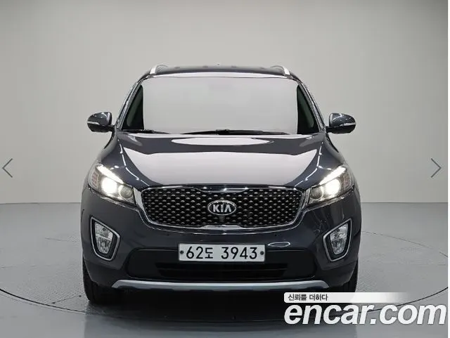 KIA SORENTO 2015 — 200 178 км, серый, Корея — под ключ — фото 2
