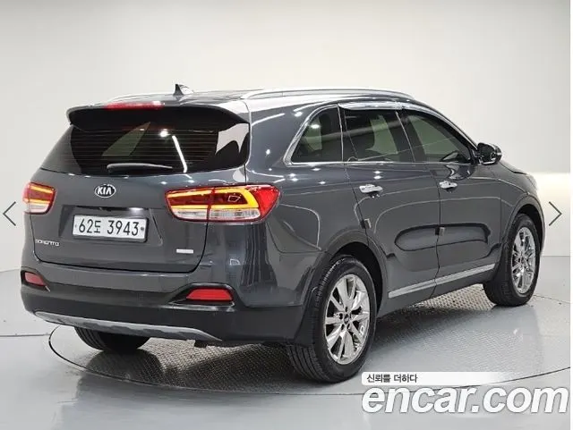 KIA SORENTO 2015 — 200 178 км, серый, Корея — под ключ — фото 4