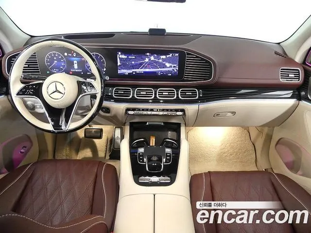 MERCEDES-BENZ GLS-CLASS X167 2024 — 31 500 км, золотистый, Корея — под ключ — фото 4