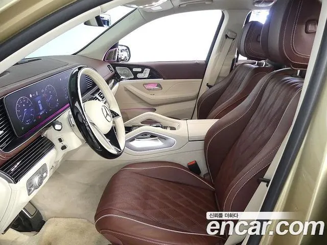 MERCEDES-BENZ GLS-CLASS X167 2024 — 31 500 км, золотистый, Корея — под ключ — фото 6