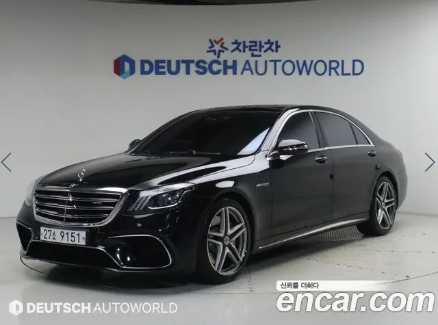 MERCEDES-BENZ S-CLASS W222 2018 — 92 755 км, чёрный, Корея — под ключ — фото 11