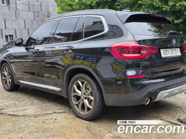 BMW X3 2018 — 132 182 км, чёрный, Корея — под ключ — фото 2