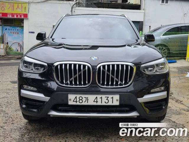 BMW X3 2018 — 132 182 км, чёрный, Корея — под ключ — фото 5