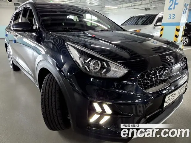KIA NIRO 2020 — 58 800 км, синий, Корея — под ключ — фото 2