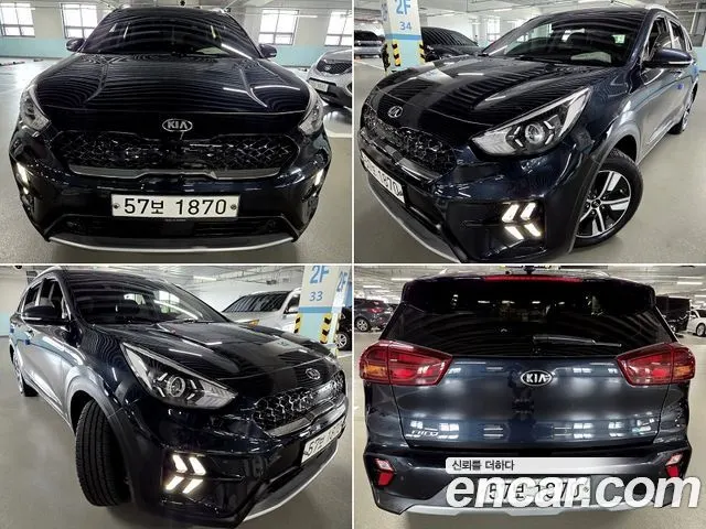 KIA NIRO 2020 — 58 800 км, синий, Корея — под ключ — фото 9