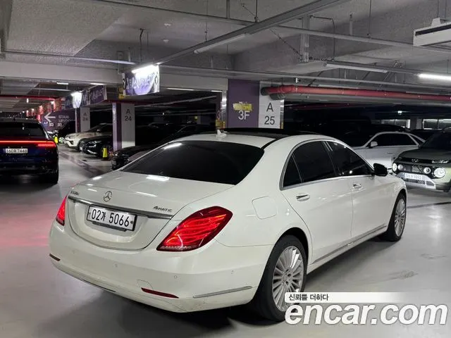 MERCEDES-BENZ S-CLASS W222 2017 — 181 000 км, белый, Корея — под ключ — фото 4