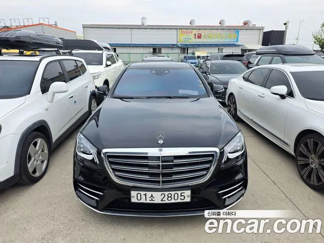 MERCEDES-BENZ S-CLASS W222 2018 — 32 000 км, чёрный, Корея — под ключ — фото 10