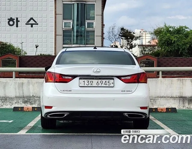 LEXUS GS350 2013 — 160 600 км, белый-перламутр, Корея — под ключ — фото 4