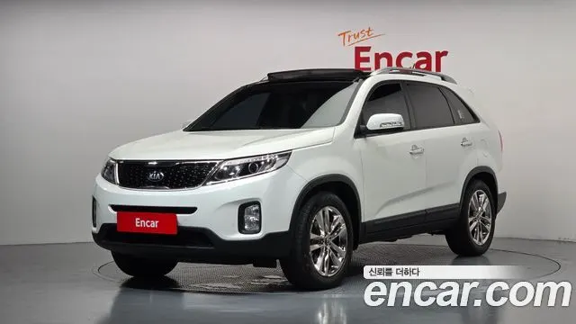 KIA SORENTO R 2014 — 146 440 км, белый, Корея — под ключ — фото 1