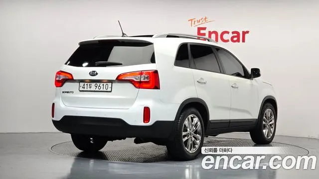 KIA SORENTO R 2014 — 146 440 км, белый, Корея — под ключ — фото 2