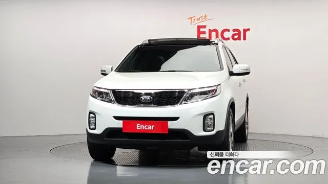 KIA SORENTO R 2014 — 146 440 км, белый, Корея — под ключ — фото 3