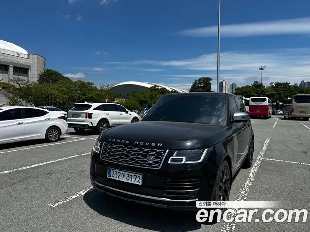 LAND ROVER RANGE ROVER — из Кореи под ключ