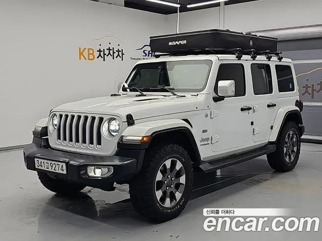 JEEP WRANGLER 2019 — 136 661 км, белый, Корея — под ключ — фото 11