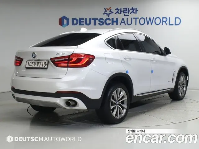 BMW X6 2016 — 205 781 км, белый, Корея — под ключ — фото 2