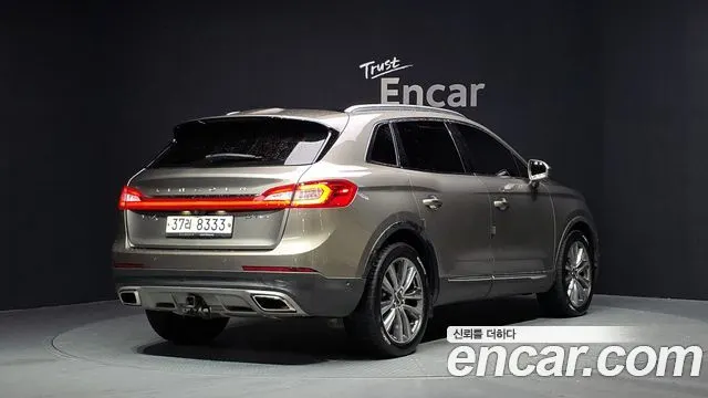 LINCOLN MKX 2017 — 73 967 км, бежевый, Корея — под ключ — фото 2