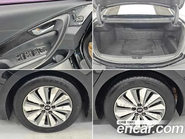 HYUNDAI GRANDEUR HYBRID 2015 — 146 187 км, чёрный, Корея — под ключ — фото 5