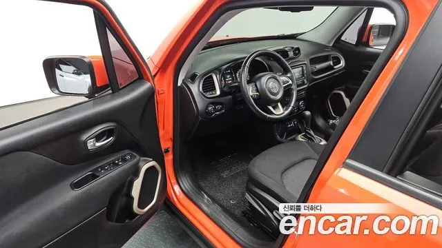 JEEP RENEGADE 2017 — 80 492 км, оранжевый, Корея — под ключ — фото 11