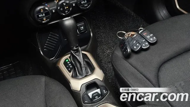 JEEP RENEGADE 2017 — 80 492 км, оранжевый, Корея — под ключ — фото 9
