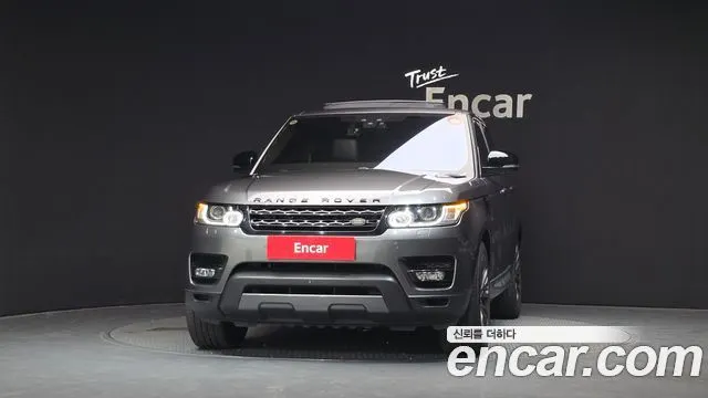 LAND ROVER RANGE ROVER SPORT 2017 — 143 877 км, серый, Корея — под ключ — фото 3