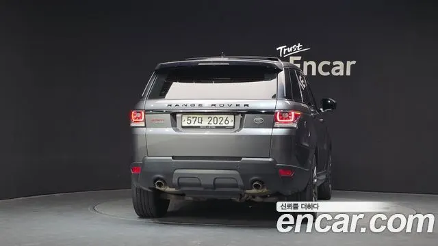 LAND ROVER RANGE ROVER SPORT 2017 — 143 877 км, серый, Корея — под ключ — фото 4