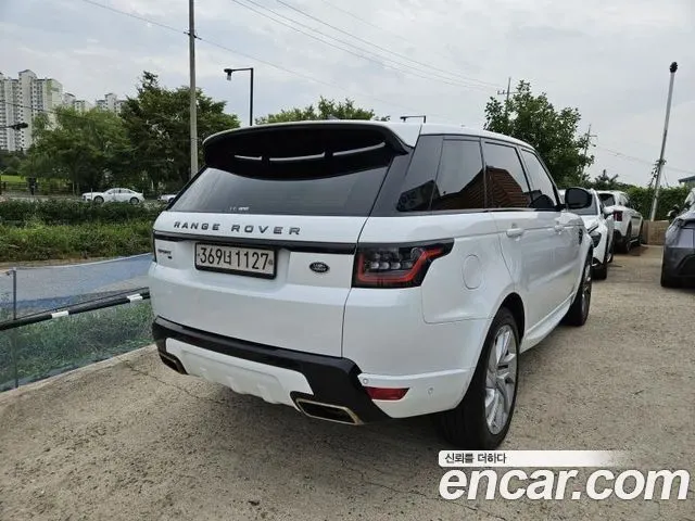 LAND ROVER RANGE ROVER SPORT 2020 — 39 900 км, белый, Корея — под ключ — фото 3