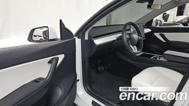 TESLA MODEL Y 2021 — 94 977 км, белый, Корея — под ключ — фото 10