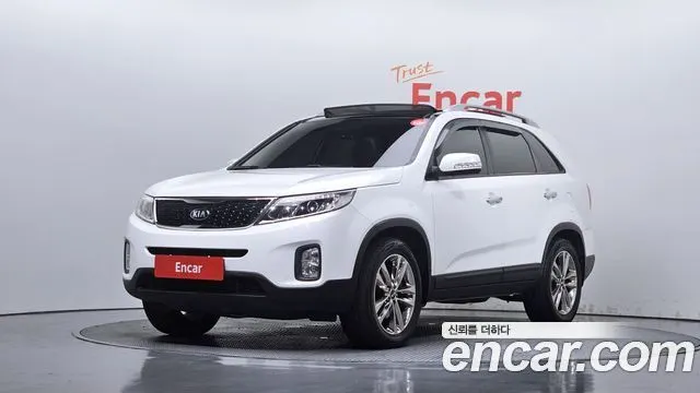 KIA SORENTO R 2014 — 164 562 км, белый, Корея — под ключ — фото 1