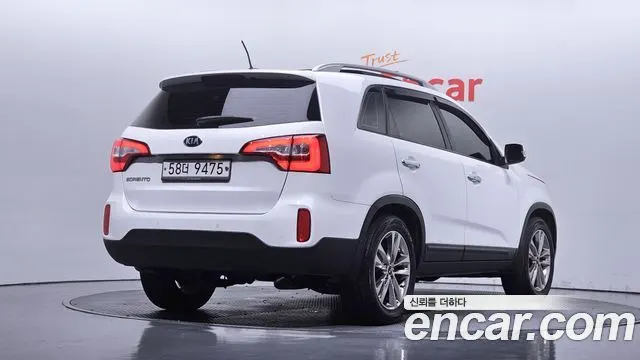 KIA SORENTO R 2014 — 164 562 км, белый, Корея — под ключ — фото 2