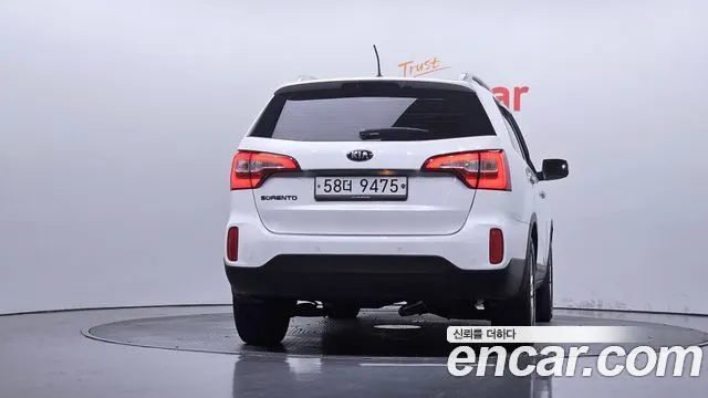 KIA SORENTO R 2014 — 164 562 км, белый, Корея — под ключ — фото 4